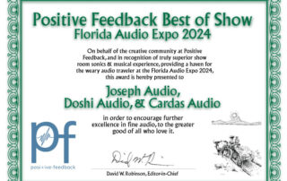 PF_Audio_Flordia_Audio_Expo_2024_Joseph_Audio_Doshi_Audio_Cardas_Audio